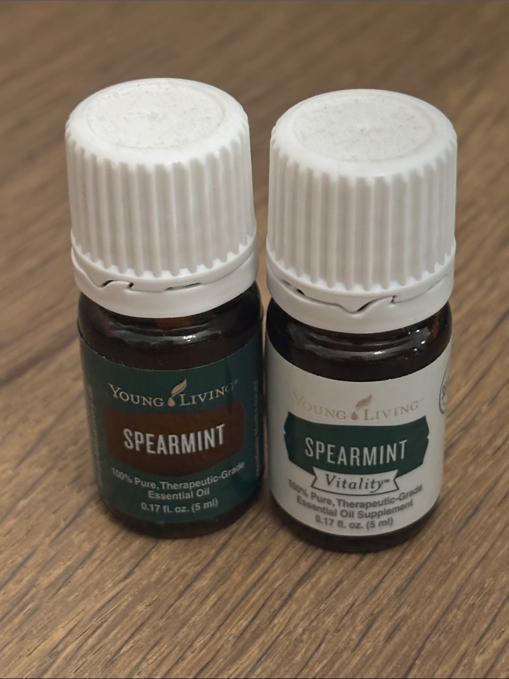 2 YOUNG LIVING 5 ml SEALED BOTTLES OF SPEARMINT NWT BUNDLE2SAVE